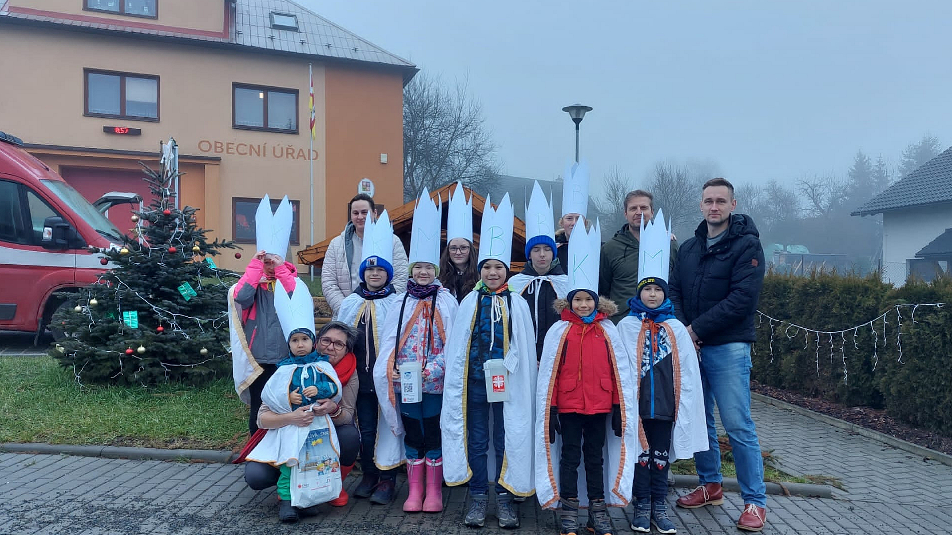 Obec Oznice  - Tříkrálová sbírka 2023