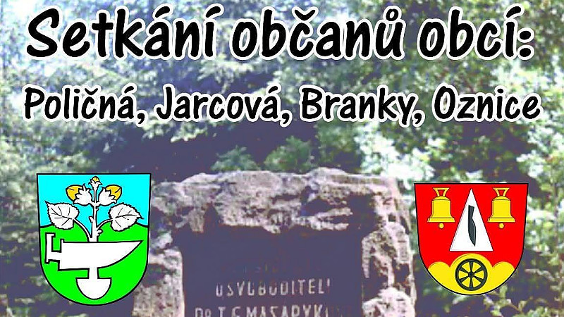 Setkání obcí na Piškové, beseda u partyzánského bunkru na Oznici. 