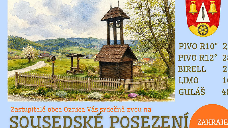 Sousedské posezení.