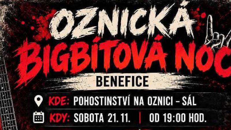 Oznická bigbítová noc!